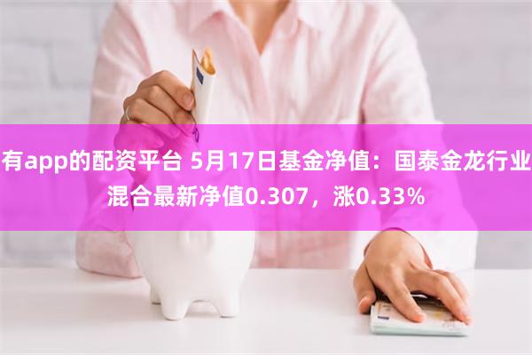 有app的配资平台 5月17日基金净值：国泰金龙行业混合最新净值0.307，涨0.33%