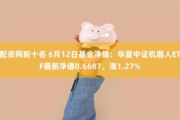 配资网前十名 6月12日基金净值：华夏中证机器人ETF最新净值0.6687，涨1.27%